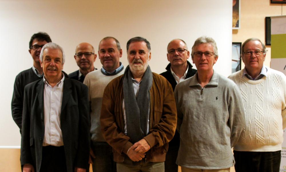Une partie du bureau du PTAB autour de Didier Somen- février 2017